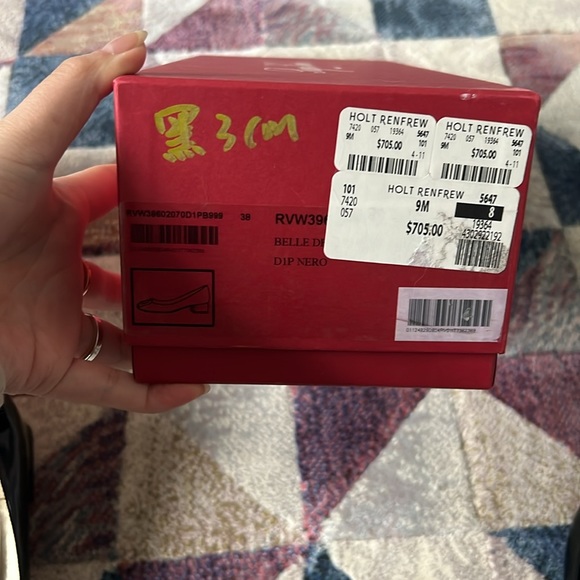 Roger Vivier Black 5cm square heel loafer - Picture 5 of 5